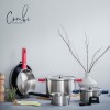 Иноксово тяло за тиган / тава, ф24см, h4,5см, 2л, стакабъл, COMBI – Lacor