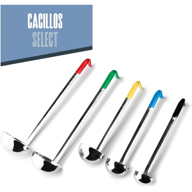 Иноксов черпак с черна PVC дръжка, ф5см, h25,5см, 29,5мл, SELECT – Lacor