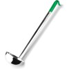 Иноксов черпак със зелена PVC дръжка, ф8см, h34,5см, 118мл, SELECT – Lacor