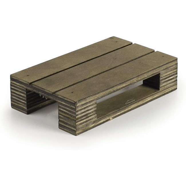 Дървена дъска за сервиране тип "Палет", 13x8xh3см – Lacor