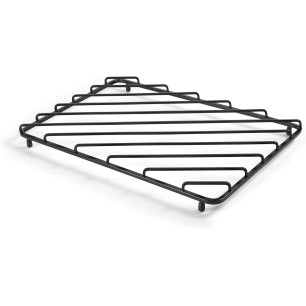 Метална подложка за тенджери / тигани, 30x20xh2,9см, черна - Lacor