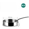 Иноксов мини тиган, 18/10, ф12см, h3см, 300мл, TriChef – Lacor