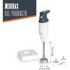 Електрически пасатор, ф6,3см, h34см, 170W, 22,000 r.p.m., PROVITE - Lacor