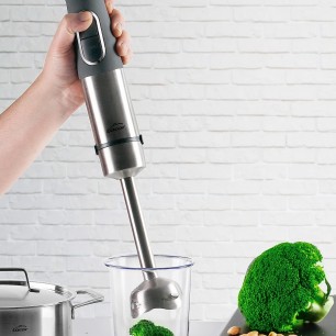 Електрически пасатор с чаша, 220-240V, 50/60Hz, 1200W, 13.000 - 15.300 r.p.m., 800мл, ф6,5x41см, MIX – Lacor