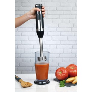 Електрически пасатор с чаша, 220-240V, 50/60Hz, 1000W, 13.050 - 15.950 r.p.m, 800мл, ф6,3x41,2см, PRO – Lacor