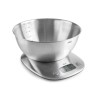 Дигитален кухненска везна / кантар с подвижна купа, инокс, до 5кг, 1,8л, g/lb/ml/fl,oz – Lacor