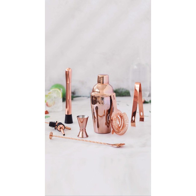 Иноксов бар сет за приготвяне на коктейли, copper - Lacor