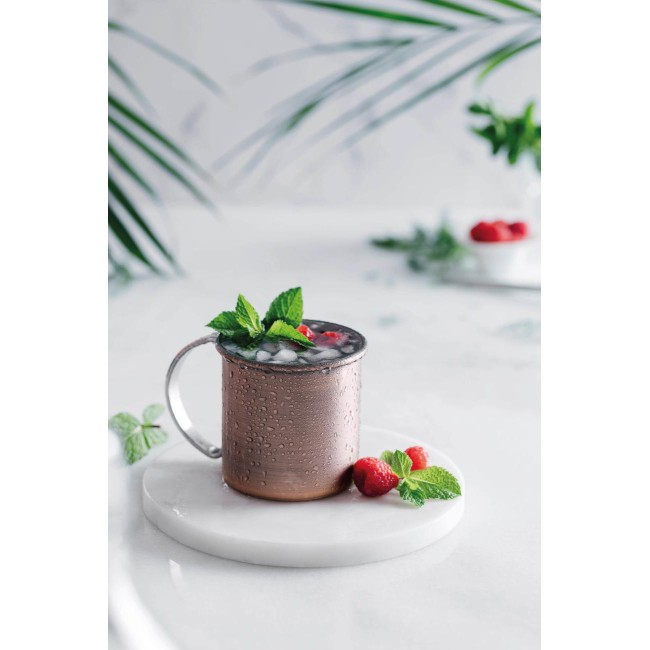 Иноксова чаша за коктейли с дръжка, ф9см, h9см, 480мл, copper, MOSCOW MULE - Lacor