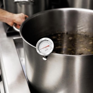 Термометър с иноксова сонда и щипка, 18/10, 33см, 0°C / 300°C – Lacor