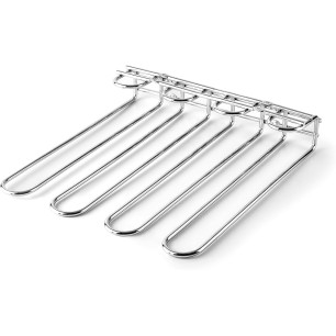 Метална стойка за 12бр чаши на столче, 29x31,50xh5см, DUE – Lacor