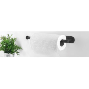 Иноксов държач /стойка за кухненска хартия, 33,5x4,5xh8см, черен – Lacor