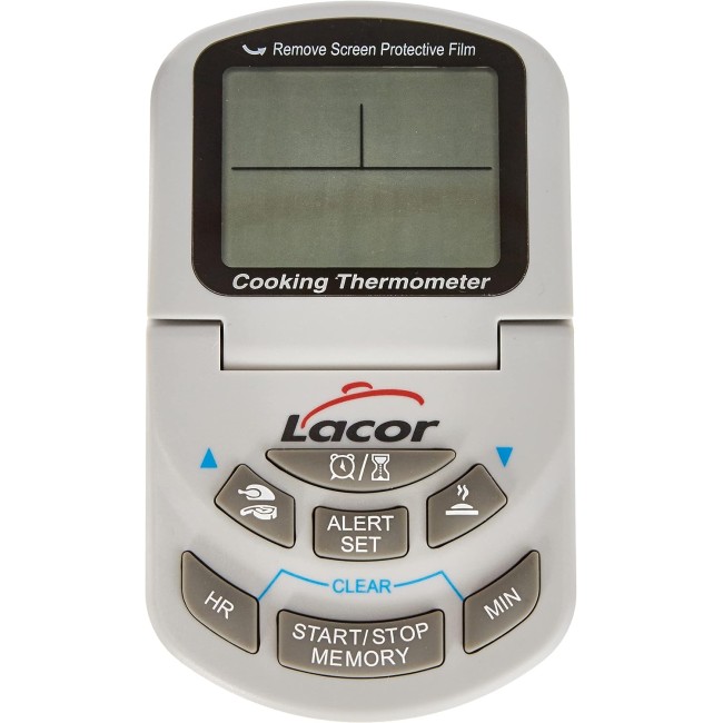 Дигитален термометър за фурна със сонда, 12x7,5см, от 0ºC до 300ºC – Lacor