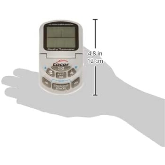 Дигитален термометър за фурна със сонда, 12x7,5см, от 0ºC до 300ºC – Lacor