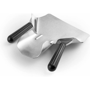 Иноксова лопатка за пържени картофи с 2 пластмасови дръжки, 20x22см – Lacor