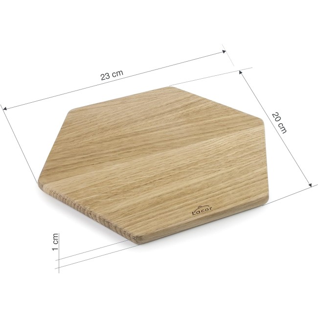 Дървена магнитна подложка за тенджери / тигани, 23x20см - Lacor