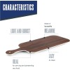 Меламиново плато, 45x17,5xh1,5см, дървесно/бяло, стакабъл, WOOD – Lacor