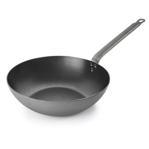Железен уок тиган, ф32см, h9,5см, FERRUM – Lacor