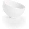 Меламинова купа, скосена, кръгла, ф8см, h5см, бяла, стакабъл, WHITE AND BLACK – Lacor