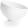 Меламинова купа, скосена, кръгла, ф16см, h9,5см, бяла, стакабъл, WHITE AND BLACK – Lacor