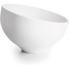 Меламинова купа, скосена, кръгла, ф19см, h11,5см, бяла, стакабъл, WHITE AND BLACK – Lacor
