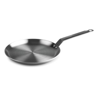 Железен тиган за палачинки, ф22см/20см, h1,8см, FERRUM - Lacor