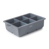 Силиконова форма за 6 големи кубчета лед, правоъгълна, 15,2x10,5xh4,5см, Ice XL – Lacor