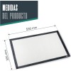 Силиконова микроперфорирана подложка за печене и замразяване, GN 1/1, 53x32,5см, правоъгълна - Lacor