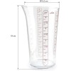 Пластмасова мерителна чаша ф10,5см h19см 1л BASIC - Lacor