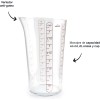 Пластмасова мерителна чаша ф10,5см h19см 1л BASIC - Lacor