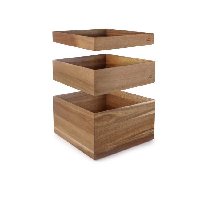 Дървена кутия за бюфет, GN 1/2, 26,5x32,5xh4,5см, Nord, стакабъл – Lacor