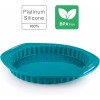 Силиконова форма за тарт, ф30см, h4,5см, 1,2л, кръгла, OCEAN, PLATINIUM – Lacor