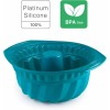Силиконова форма за кекс, ф22см, h11см, 2,3л, кръгла, OCEAN, PLATINIUM – Lacor
