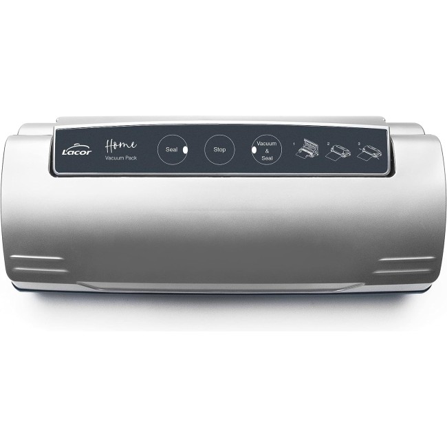 Електричеси уред за вакуумиране на храна, 220-240V, 50Hz, 110W, 0,8 bar, 9л/мин, 35,7x14,8x8,7см, 1,4кг, HOME - Lacor