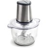 Електрически чопър с 4 остриета, инокс/стъкло, 2 скорости, 220-240V, 50/60Hz, 300W, 1,2л, 18,7x16x25см, 1,6кг, QUARTZ – Lacor