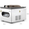 Професионален електрически уред за вакуумиране на храна, 220-240V, 50Hz, 630W, 0,9 bar, 83л/мин, 42x36x36,5см, 24,5кг - Lacor