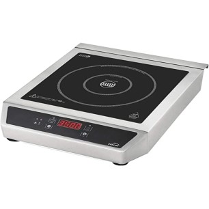 Професионален индукционен електрически плот / котлон, 220-240V, 50/60Hz, 3500W, 17 нива, 35°C - 240°C, 0 – 180мин, 34x43x12см, 7,35кг, CHEF – Lacor