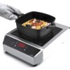 Професионален индукционен електрически плот / котлон, 220-240V, 50/60Hz, 3500W, 17 нива, 35°C - 240°C, 0 – 180мин, 34x43x12см, 7,35кг, CHEF – Lacor