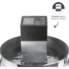 Електрически професионален уред за нискотемпературно готвене / Sous Vide (су вид), 220-240V, 50/60Hz, 1500W, 6л/мин, 5 - 99°C, 40л, 14x14x33см, 1,93кг, PRO - Lacor