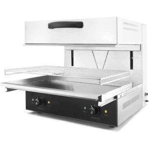 Професионален електрически грил / скара, 220-240V, 50/60Hz, 4000W, 50°C - 300°C, 60x45x50см, 49кг – Lacor