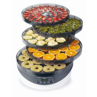 Дехидрататор за храна 500W, 220-240 V; 50/60 Hz, 70°C (max), 33x22см, 2,80кг - Lacor	 