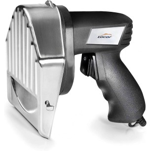 Електрически нож за кебап / дюнер, 220-240V, 50/60Hz, 80W, 2.800 r.p.m, острие: 10см, 0 – 8 мм, 19,9x11,4x18,4см, 1,2кг, KEBAB – Lacor
