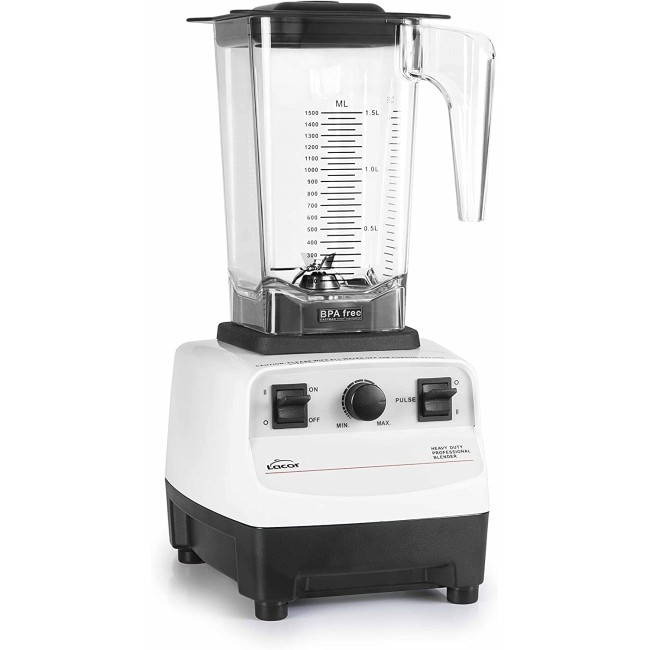Професионален блендер, 220-240V; 50/60Hz, 1200W, 13.000 - 38.000 r.p.m, 1,5л, 18x24x42см, 4кг - Lacor