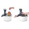 Електрически уред за нискотемпературно готвене / Sous Vide (су вид), 220-240V; 50/60Hz, 1200W, 20-90 °C (1 °C), 15л max, 10x37см, бял, GOURMET - Lacor