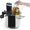 Електрически уред за нискотемпературно готвене / Sous Vide (су вид), 220-240V, 50/60Hz, 1200W, 4,5л/мин, 5°C-99°C, 30л, таймер до 99ч, 8x16x33см. 1,4кг, PRECISE - Lacor