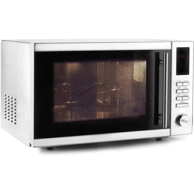 Микровълнова фурна с грил, 220-240V, 50Hz, 900W, 1000W (грил), 25л, 51x43x30см, 14,3кг, COMBI – Lacor