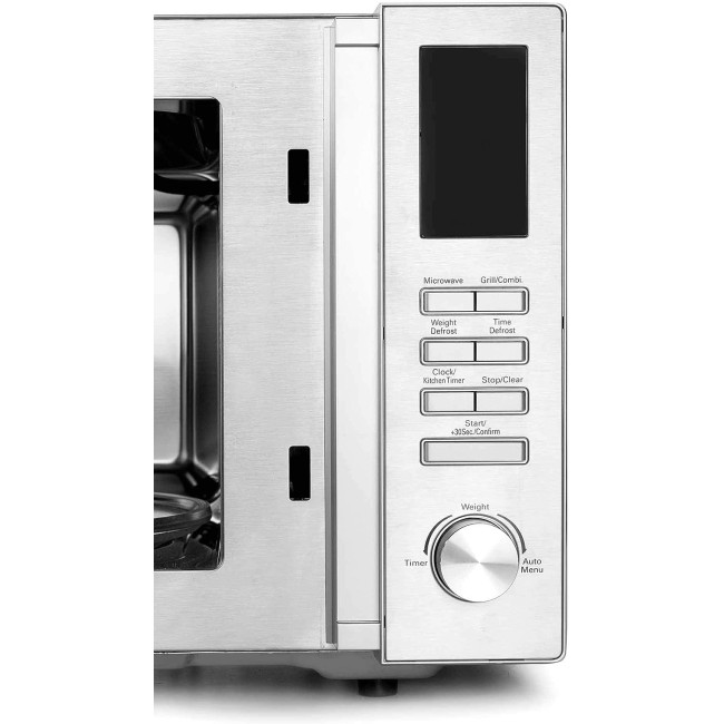 Микровълнова фурна с грил, 220-240V, 50Hz, 900W, 1000W (грил), 25л, 51x43x30см, 14,3кг, COMBI – Lacor