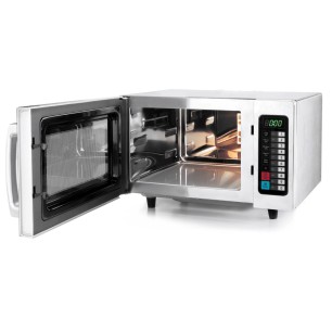 Професионална микровълнова фурна, 18/10, 220-240V, 50Hz, 1000W, 25л, 51x43x31см, 14,6кг – Lacor