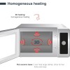 Микровълнова фурна, 220-240V, 50/60Hz, 1550W/1000W, 25л, 51x43x31см, 14,7кг, TEMPO – Lacor