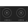 Индукционен електрически плот / котлон с 2 зони, хоризонтален, 220-240V, 50/60Hz, 2000 W + 1500 W, 7 нива, 0 – 180мин, 60x34x7,5см, 5,2кг, DUAL HORIZONTAL – Lacor