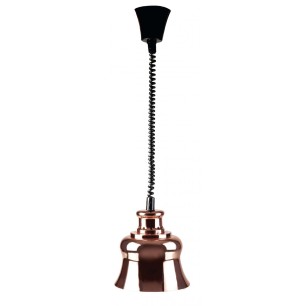 Инфрачервена отопляема лампа, мед, 220-240V, 50/60Hz, 275W, 23х23х35см, 2кг – Lacor